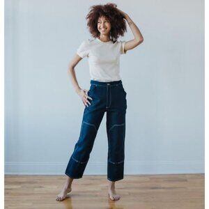 Farewell Frances denim utility pants jeans